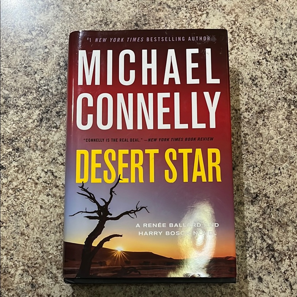 Michael Connelly 'Desert Star' Hardcover Book